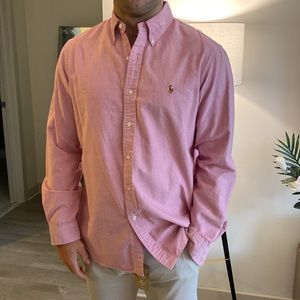 Ralph Lauren Button Down Mens Shirt